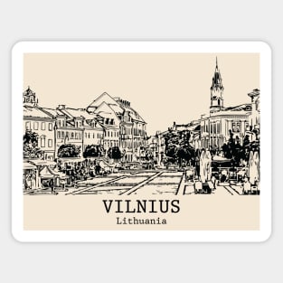 Vilnius - Lithuania Magnet